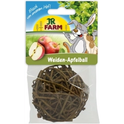 JR FARM NATURALNA PIŁKA ZABAWKA Z WIERZBY Z JABŁKIEM 1 SZTUKA 10857