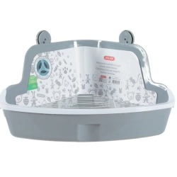 ZOLUX TOALETA KUWETA Z RUSZTEM MAŁA  32cm szara