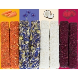 JR FARM BATONY PAŁECZKI BEZZBOŻOWE PRZYSMAKI 90g 8szt 22799