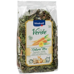 Vitakraft Vita Verde Nature Mix karma dla gryzoni i królików z mniszkiem i marchewką 100g