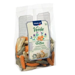 Vitakraft Vita Verde Fritten frytki przysmaki dla gryzoni i krolików marchew i lucerna 200g