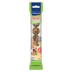 Vitakraft Rollinis Snack zbożowe kuleczki z owocami dla gryzoni 7szt 40g