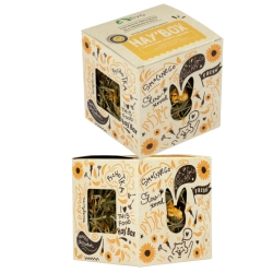 TIVO Hay'Box zioła w jadalnym kartoniku Mniszek lekarski i Nagietek