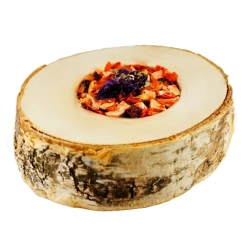 HAM-STAKE Miska Brzozowa z warzywami i ślazem mała