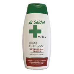 DR SEIDEL Szampon dla małych zwierząt futerkowych proteinowy 220ml