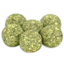 JR FARM GRAINLESS BEZZBOŻOWE KULKI DROPSY ze szpinakiem 150g