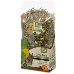 JR FARM GRAINLESS HEALTH MIX KARMA DLA KOSZATNICZKI I SZYNSZYLI 600G 21810
