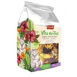 VITAPOL VITA HERBAL ŁĄKA KWIATOWA dla szynszyli 30g