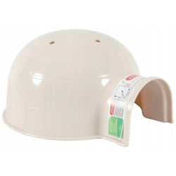 ZOLUX DUŻY DOMEK IGLOO dla gryzoni beżowy 26cm