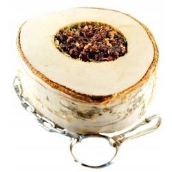 HAM-STAKE HUŚTAWKA PAŚNIK Z BRZOZY Z NASIONAMI 11cm HS.06A