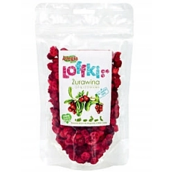 ALEGIA LOFFKI żurawina liofilizowana 20g naturalny smakołyk
