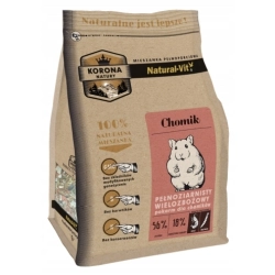 KORONA NATURY Karma z Larwami Mącznika dla Chomika 1,6kg