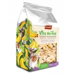 VITAPOL VITA HERBAL CHIPSY BANANOWE 150g