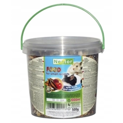 NESTOR Pokarm Małe Gryzonie Owoce Warzywa 1000ml 500g