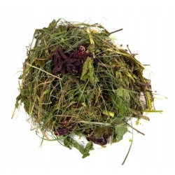 HAM-STAKE Zioła Konesera Lubuskie Ziółka Hibiskus Mięta 150g siano