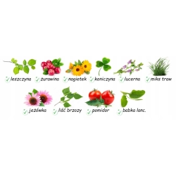 HAM-STAKE Ziółka Konesera Ziółka i Gałązki dla Królika 100g