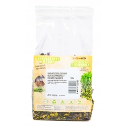 HAM-STAKE Ziółka Konesera Kwiatowe Ziółka dla Szynszyli i Koszatniczek 100g