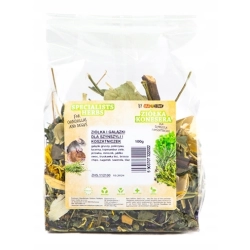 HAM-STAKE Ziółka Konesera Ziółka i Gałązki dla Szynszyli i Koszatniczki 100g