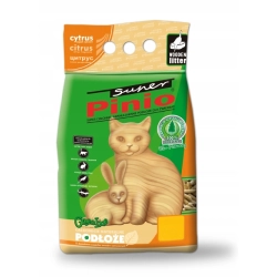 BENEK SUPER PINIO 10L PODŁOŻE DREWNIANE KOT CYTRUS