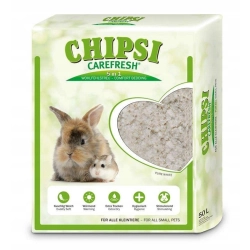 CHIPSI CAREFRESH Pure White ŚCIÓŁKA PODŁOŻE 50l