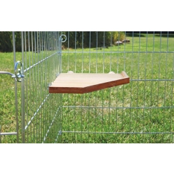 TRIXIE PÓŁKA DREWNIANA DO KLATKI 28x28cm