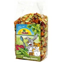 JR FARM WELLNES PŁATKI WARZYW GROCH BURAKI MARCHEW 600g 05569
