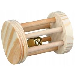 TRIXIE ROLKA ZABAWKA Z DZWONKIEM 5x7cm 6184