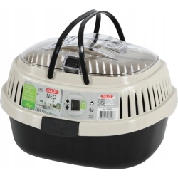 ZOLUX TRANSPORTER 32x23x22x11cm CZARNO-BEŻOWY