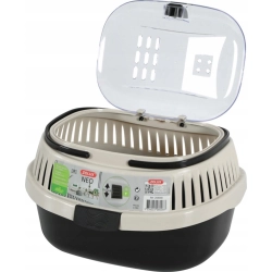 ZOLUX TRANSPORTER 32x23x22x11cm CZARNO-BEŻOWY