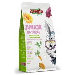 ALEGIA Alegia Junior Natural dla Królika 650g