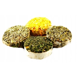 Ham-Stake GRYZAKI MEDALIONY BRZOZOWE Z ZIOŁAMI HS.40B