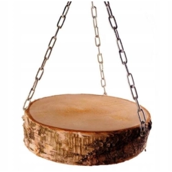 HAM-STAKE PÓŁKA PLATFORMA PODWIESZANA DREWNIANA DO KLATKI 19x3,5cm