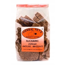 HERBAL PETS Sucharki Ziołowe 140g