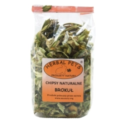 HERBAL PETS Chipsy Naturalne Brokuł 50g