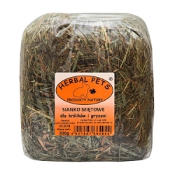 HERBAL PETS SIANO MIĘTOWE DLA KRÓLIKA GRYZONI 300G