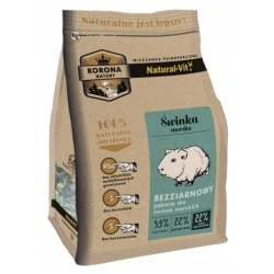 NATURAL-VIT KORONA NATURY POKARM ŚWINKA MORSKA 750g