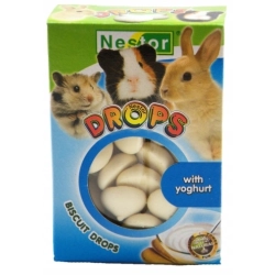 NESTOR DROPSY JOGURTOWE PRZYSMAK GRYZONIE KRÓLIK